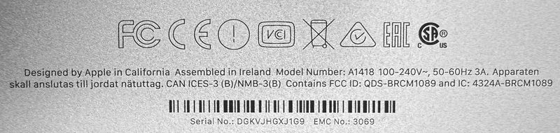 ORDINATEUR DE BUREAU RETINA 5K 27 POUCES DE MARQUE APPLE MODELE IMAC A2115, PROCESSEUR INTEL CORE I5, 2 X 4 GO DE RAM DDR3, DISQUE DUR SSD, PROCESSEUR GRAPHIQUE AMD RADEON, AVEC SON CABLE D'ALIMENTATION. ACCIDENT (RAYURE SUR L'ECRAN). LOCALISATION -> BAT J : - 1