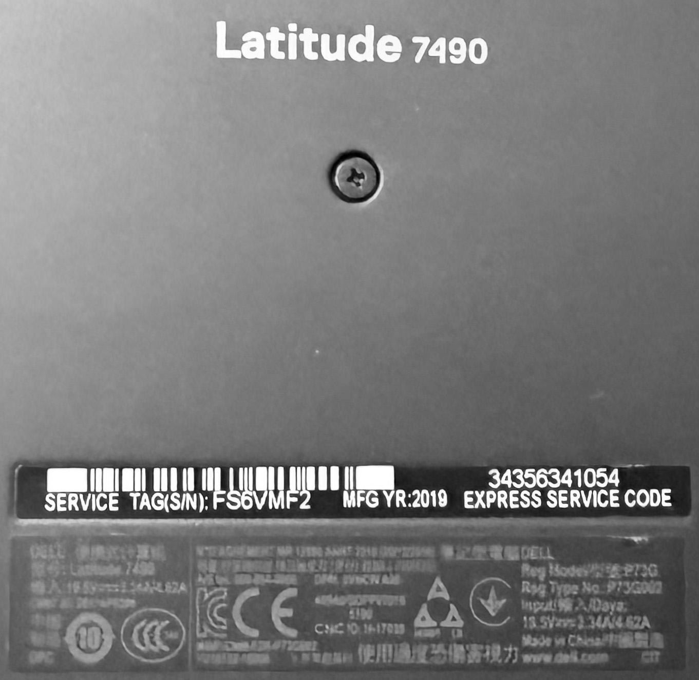 ORDINATEUR PORTABLE A ECRAN LED 14 POUCE DE MARQUE DELL MODELE LATITUDE 7490, PROCESSEUR INTEL CORE I7 4 COEURS A 4.2 GHZ DE 8E GENERATION, 16 GO DE RAM, DISQUE DUR SSD PCIE DE 512 GO. LOCALISATION -> BAT J : - 1