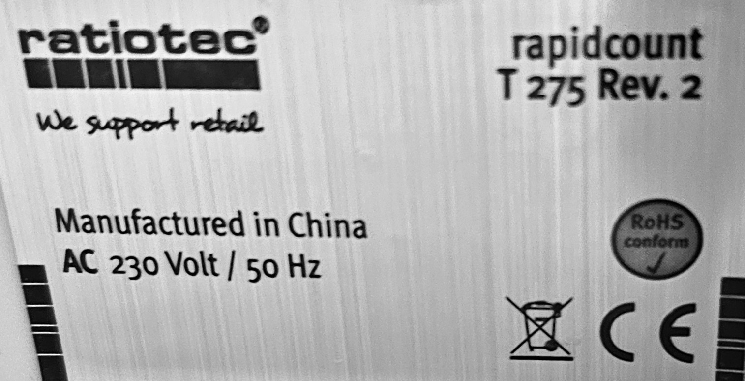 6 COMPTEUSES DE BILLETS COMPERNANT : 2 COMPTEUSES DE MARQUE RADIOTEC DONT MODELE RAPIDCOUNT T ET RAPID COUNT T275; 2 COMPTEUSES DE MARQUE BILLCON MODELE N-120 ET 2 COMPTEUSES DE MARQUE BUIC MODELE LD-60. LOCALISATION -> BAT H : 2. ENLEVEMENTS : DU LUNDI 9 AU VENDREDI 13 DECEMBRE 2024 DE 9H A 17H.