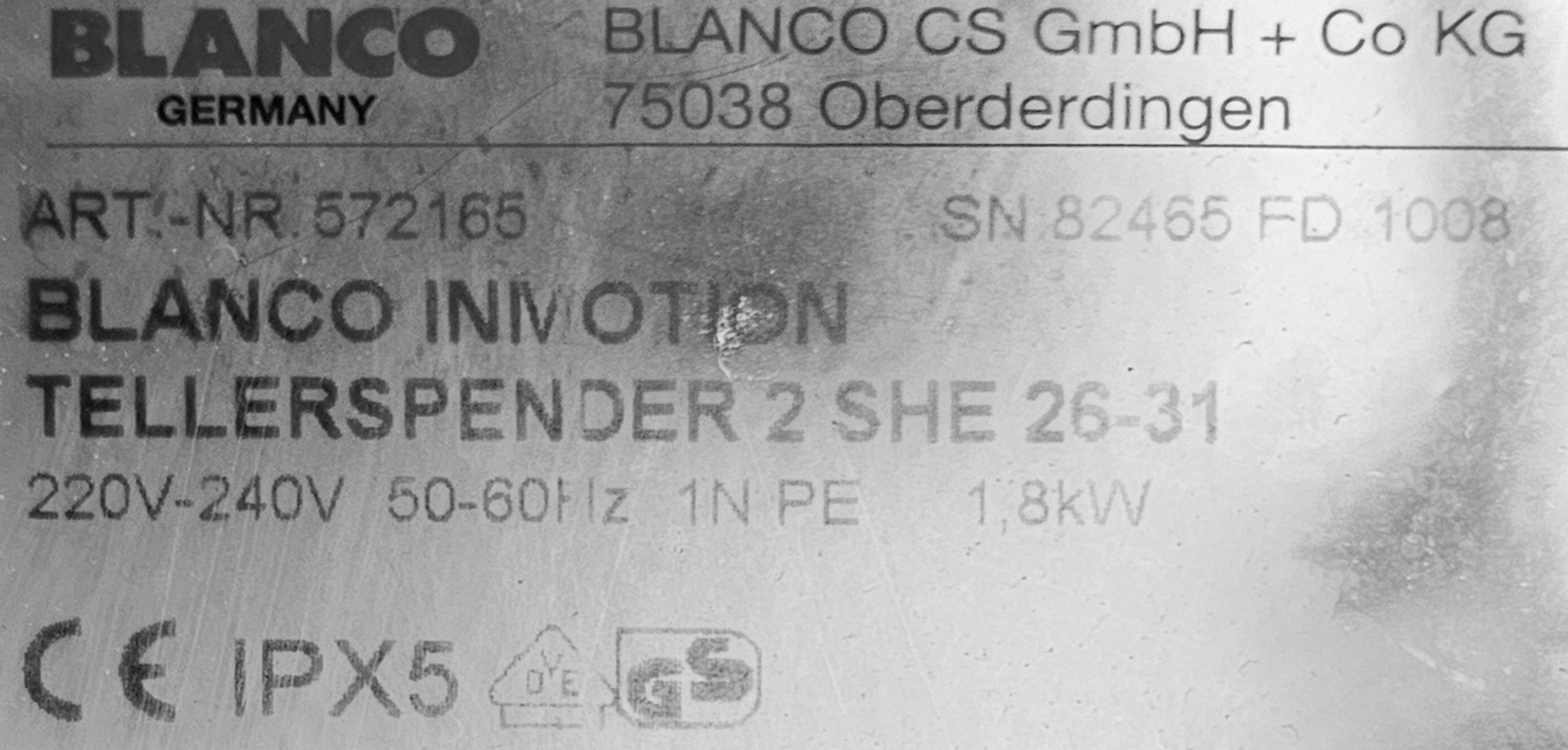 CHARIOT CHAUFFE ASSIETTES SUR ROULETTES A 2 SILOS A NIVEAU CONSTANT DE MARQUE BLANCO MODELE TELLERSPENDER 2 SHE 26-31. 220 VOLTS. 93 X 102 X 50. 4 UNITES. VENDU A L'UNITE AVEC FACULTE DE REUNION. LOCALISATION -> BAT FK