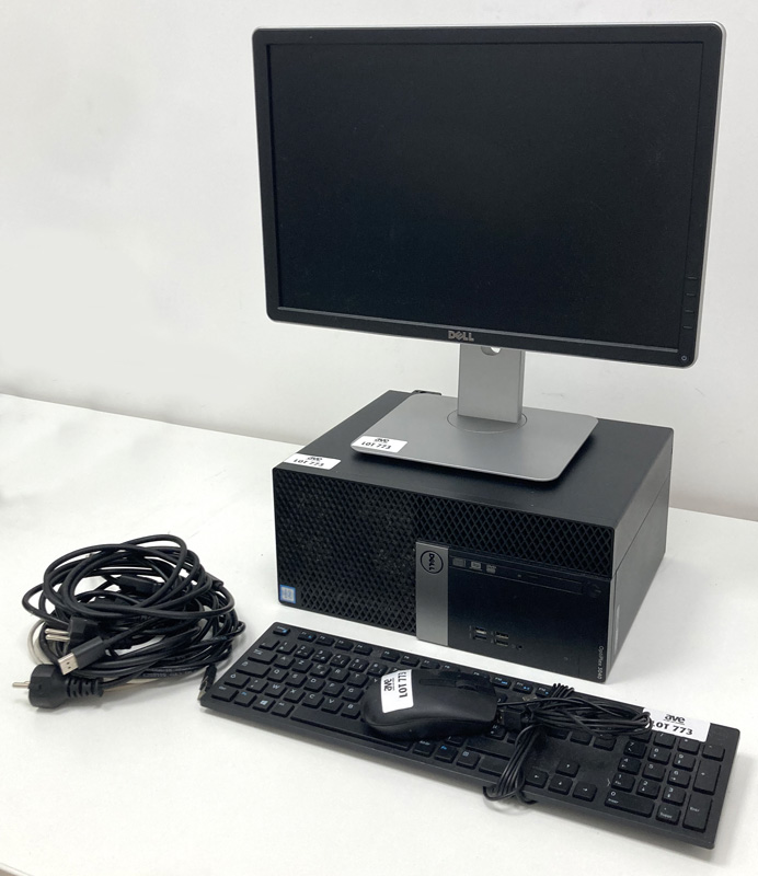 ORDINATEUR DE BUREAU DE MARQUE DELL MODELE OPTIPLEX 3040 AVEC SON ECRAN, SON CLAVIER USB ET SA SOURIS USB. LOCALISATION -> AVE - 2 BOULEVARD DU GENERAL DE GAULLE - 92500 RUEIL MALMAISON