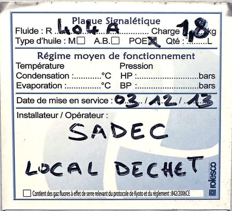 7 GROUPES EVAPORATEURS DIVERSES TAILLES ET DIVERSES CAPACITES COMPRENANT : 5 EVAPORATEURS POSITIFS ET 2 EVAPORATEURS NEGATIFS DE MARQUE FRIGA-BOHN MODELE MR190L OU PROFROID MODELE DFC 26 EV 6P DA R449A OU EVAP.BP 215 OU EVAP.BP 2256 OU EVAP.BN 2356 OU EVAP.BP 145 VINYL ; 7 GROUPES FROIDS DE MARQUE PROFROID MODELE QUIETIS WPH08C OU QUIETIS WPH13C OU QUIETIS WPH06C OU QUIETIS WPL08A ET 6 MOUCHARD DE MARQUE PROCOLD OU MASTERCELLA. LOCALISATION : RDC1 - 2 RUE DE SABLONVILLE - 75017 PARIS.